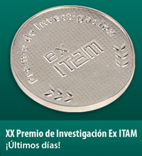 XX Premio de Investigación Ex ITAM 