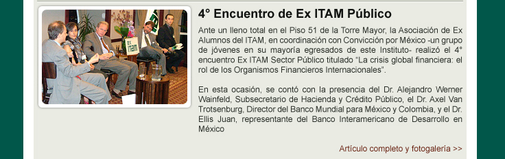 4° Encuantro Ex ITAM Público