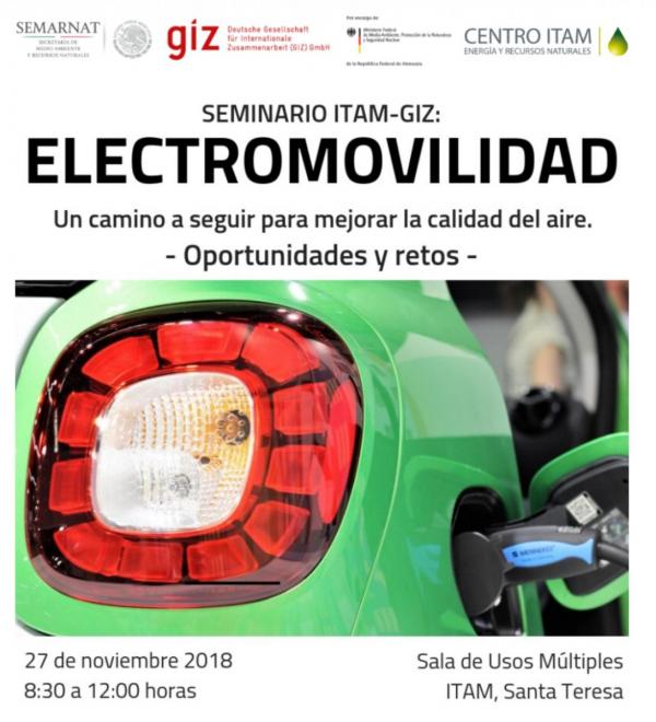 Seminario ITAM-GIZ: Electromovilidad 