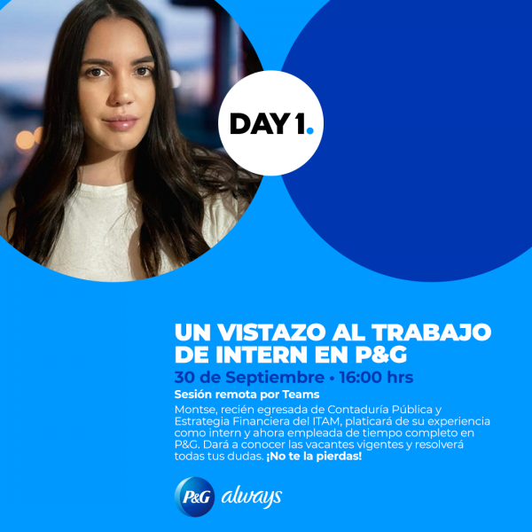 Póster Career Services del ITAM invita a la presentación del programa de becarios de P&G Póster Career Services del ITAM invita a la presentación del programa de becarios de P&G