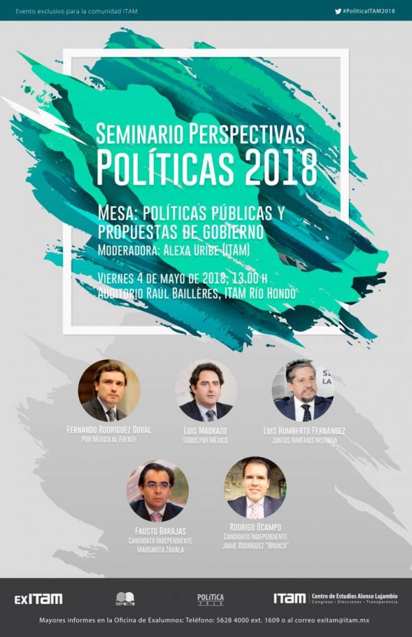 Seminario de Perspectivas Políticas 2018: Sobre políticas públicas y propuestas de gobierno