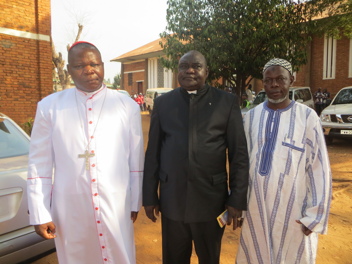 Imam Omar Kobine Layama, Dieudonné Nzapalainga, Nicolas Guérékoyame-Gbangou