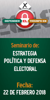 Seminario de estrategia política y defensa electoral