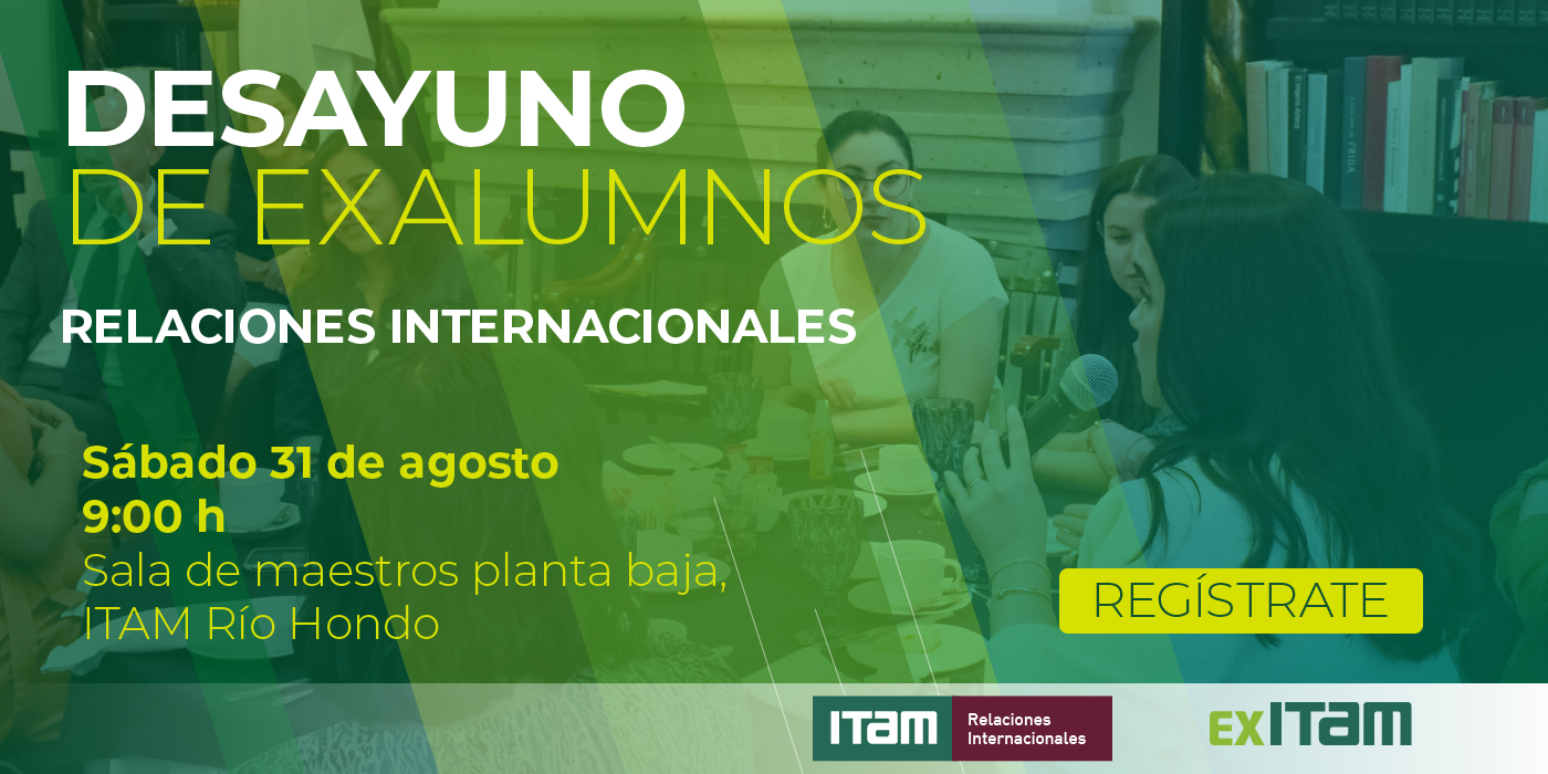 Desayuno de exalumnos Relaciones Internacionales