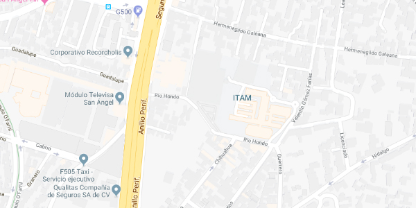 Mapa ITAM