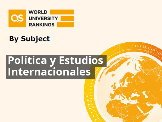 El QS World University Rankings reconoce la excelencia de los programas de Política y Estudios Internacionales del ITAM