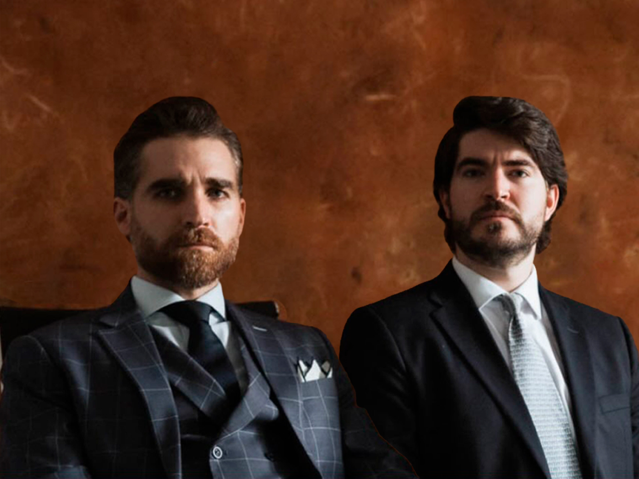 Javier Schütte y Andrés Benton