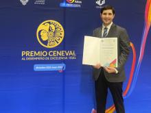 Jonathan Polishuk Premio Nacional Ceneval a la Excelencia Académica