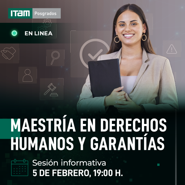 Sesión informativa de la Maestría en Derechos Humanos y Garantías