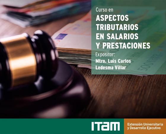 Curso en Aspectos Tributarios en Salarios y Prestaciones