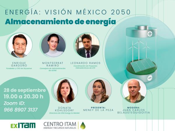 Ciclo de conferencias. Energía: Visión México 2050