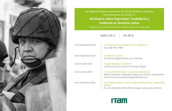 Seminario sobre seguridad, ciudadanía y violencia en América Latina