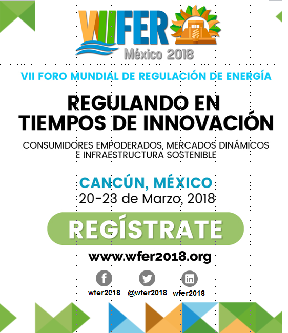 VII Foro Mundial de Regulación de Energía (WFER 2018)